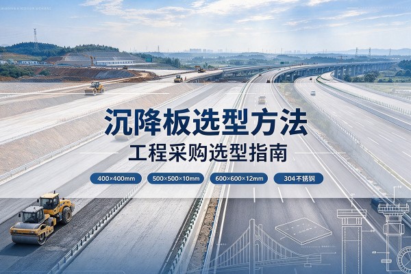 嘉黎沉降板选择方法
