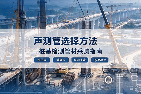 嘉黎声测管选型标准