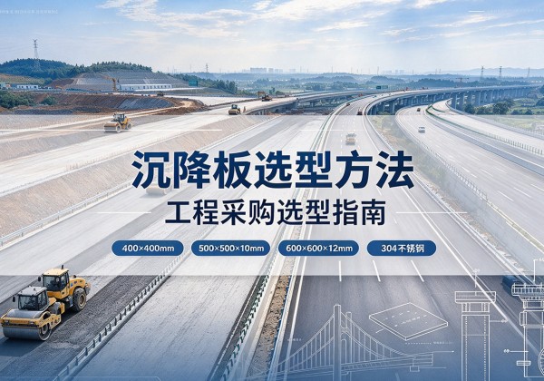 嘉黎沉降板选择方法