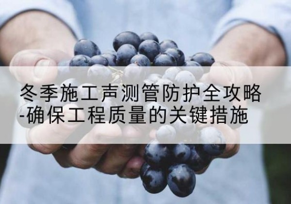 嘉黎冬季施工声测管有哪些防护要点？-冬季施工声测管防护全攻略-确保工程质量的关键措施